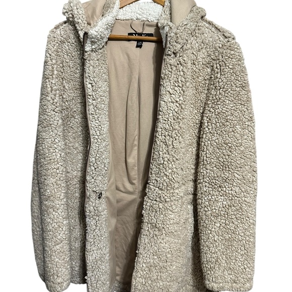 Mo-Ka Santa Fe Apparel Sherpa Fleece Hooded Jacket Size L - Picture 2 of 12